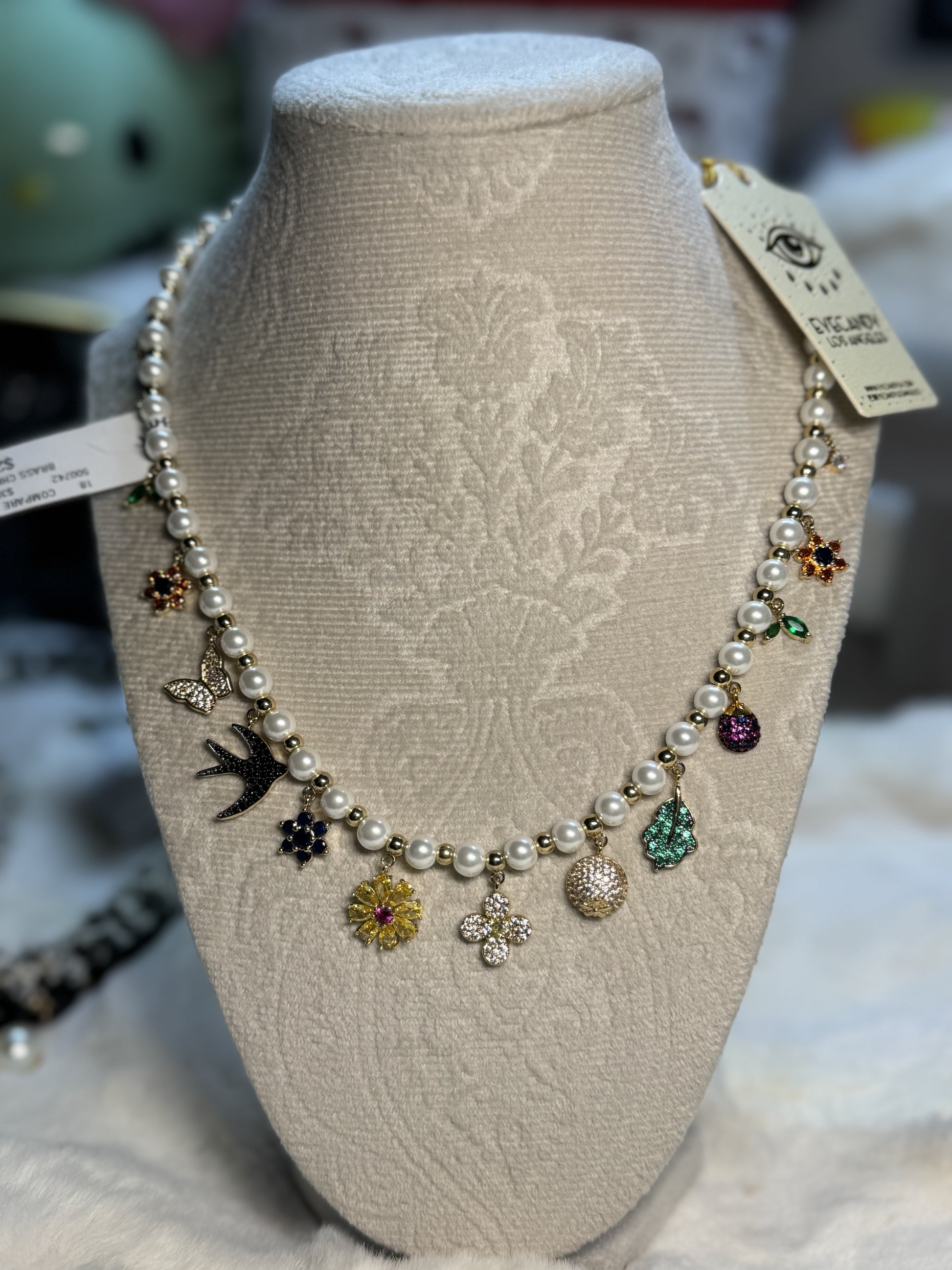 Eye candy Charm Necklace Skittydesigns