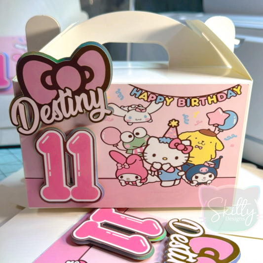Hk White Treat Box