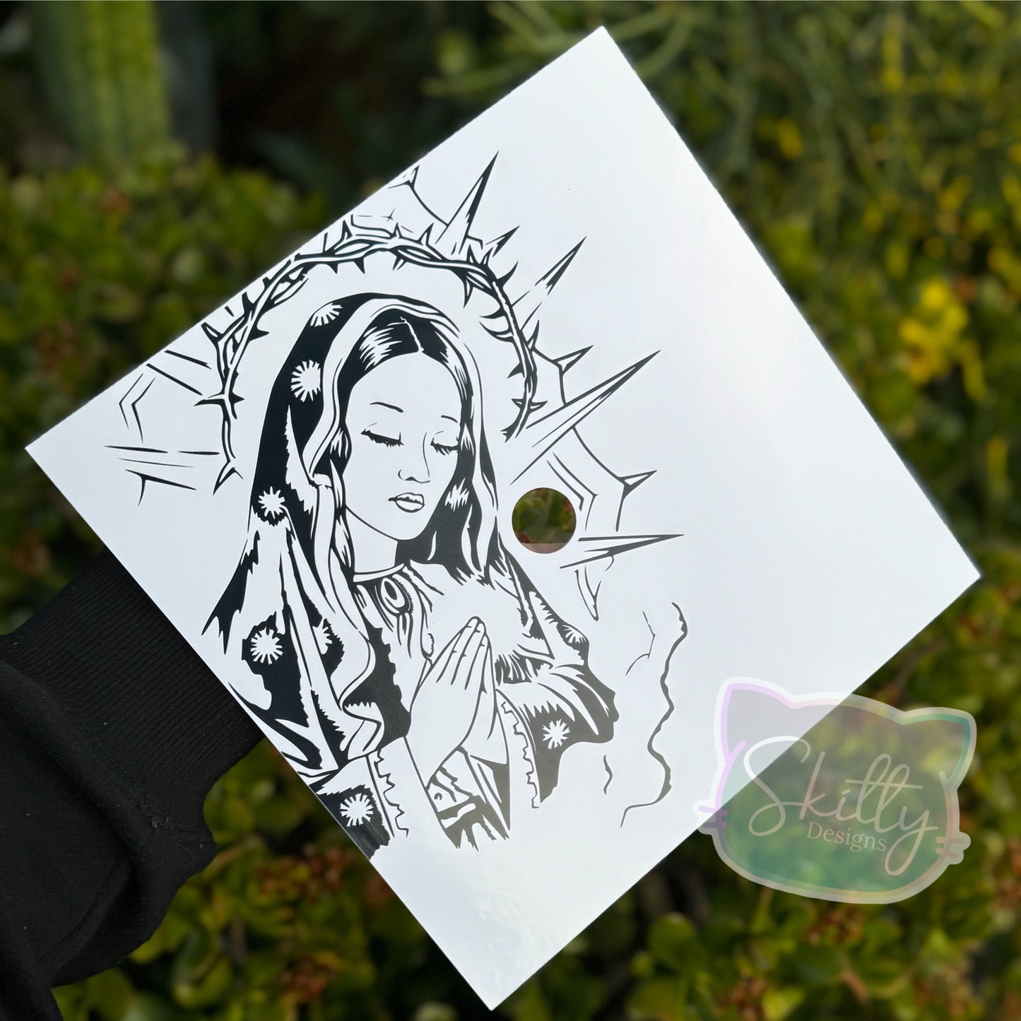 Virgencita Graduation Topper