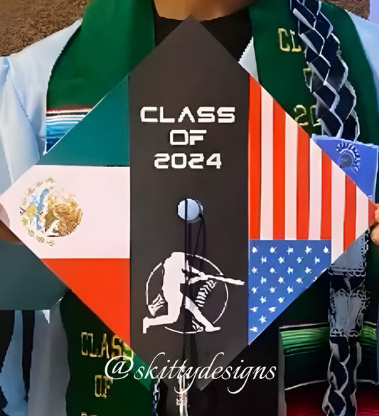 Flag Cap with Sports Icon