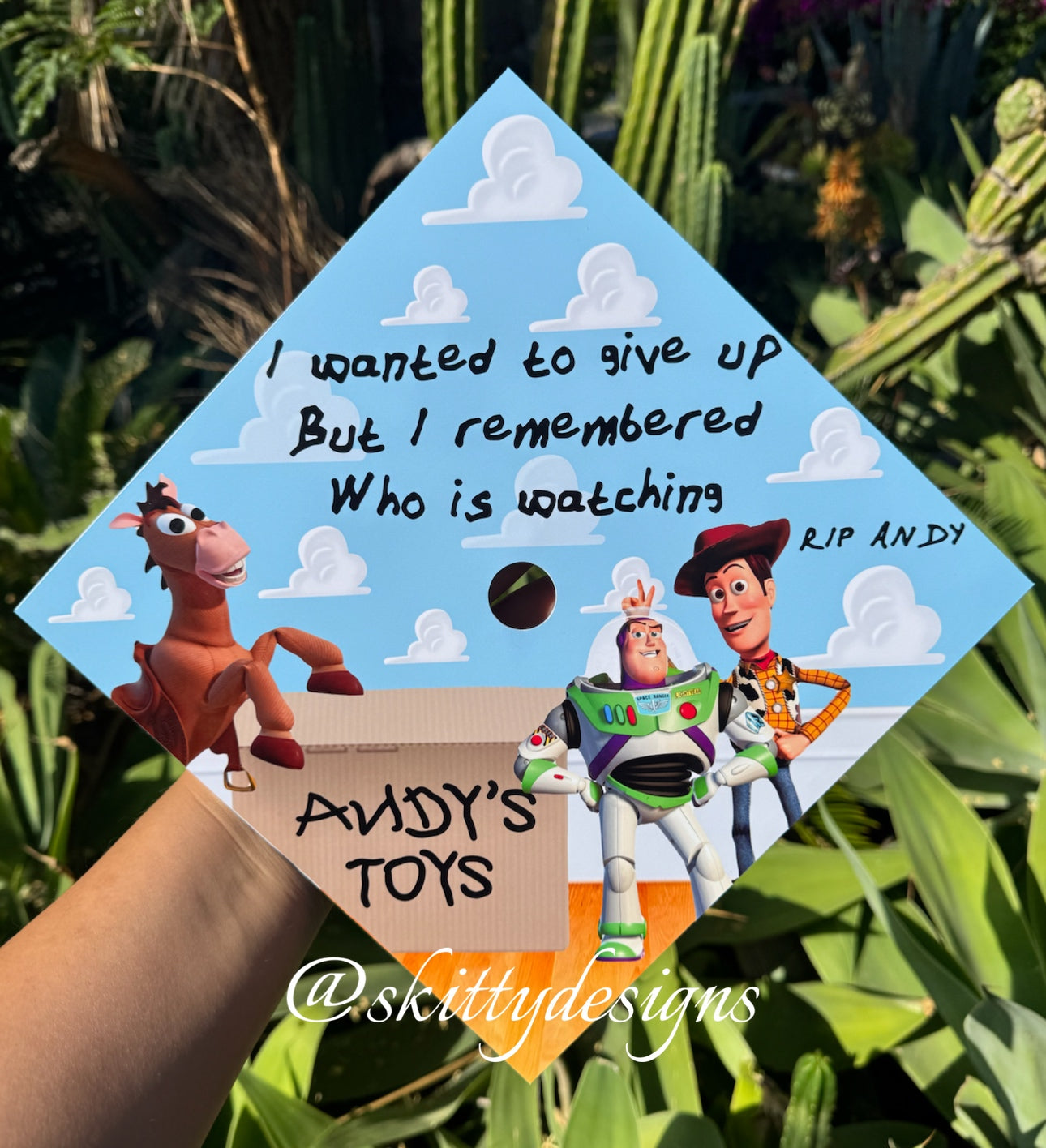 Toy Story Graduation Topper